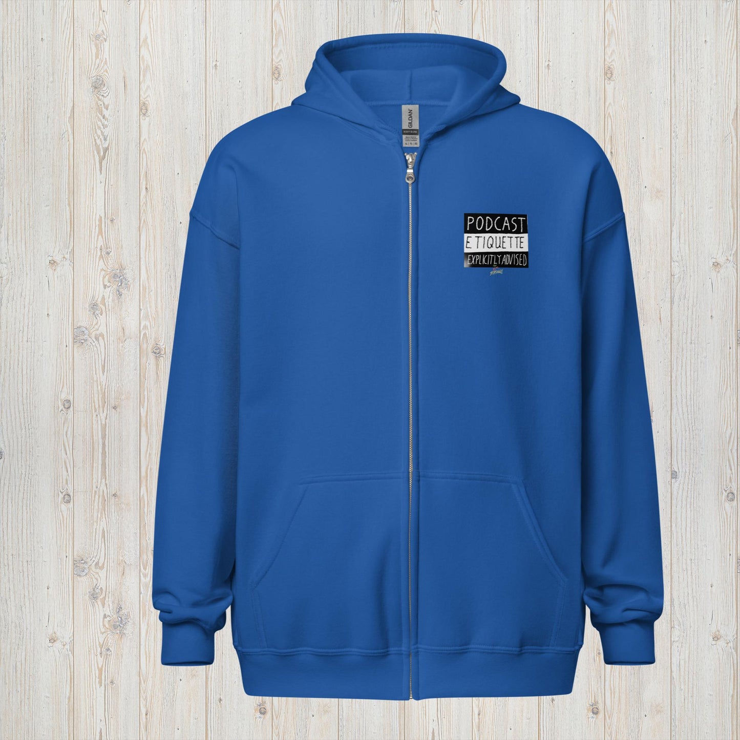 Podcast Etiquette Zip Hoodie