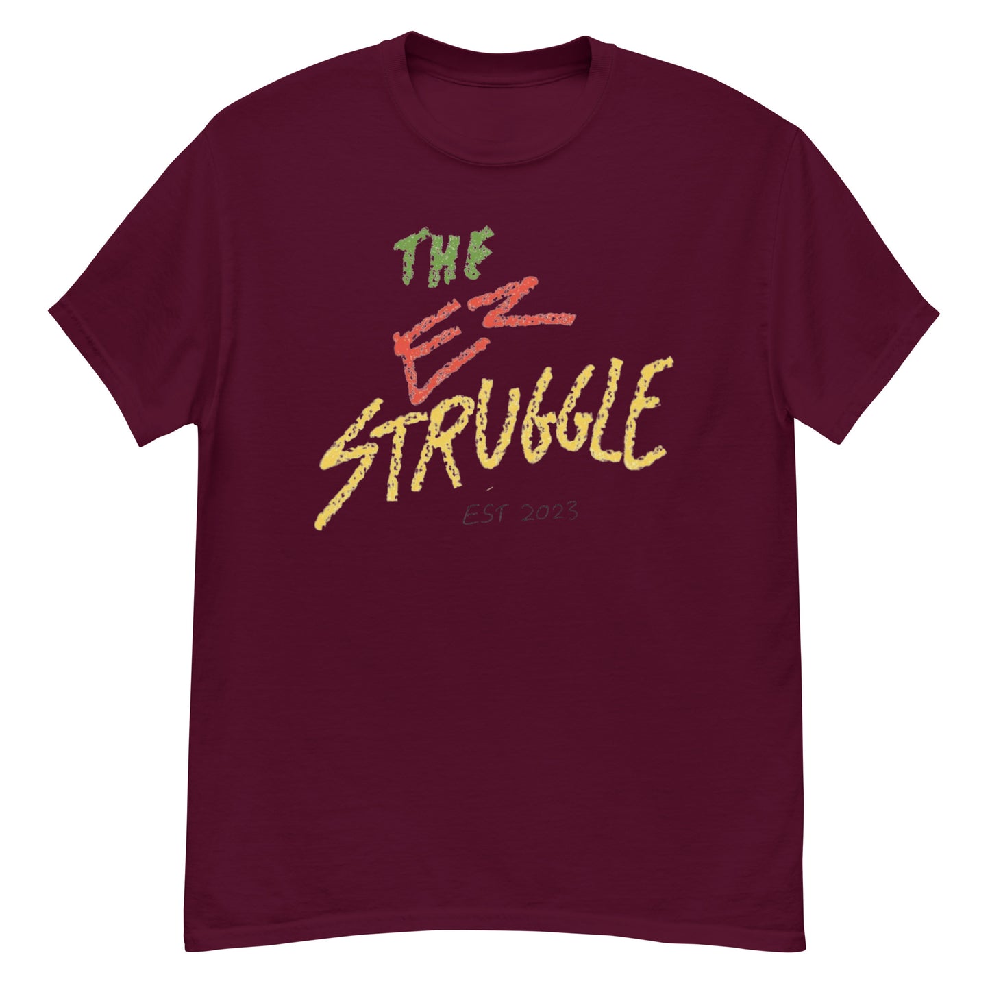 EZ Struggle Podcast Crayon Eater T-shirt