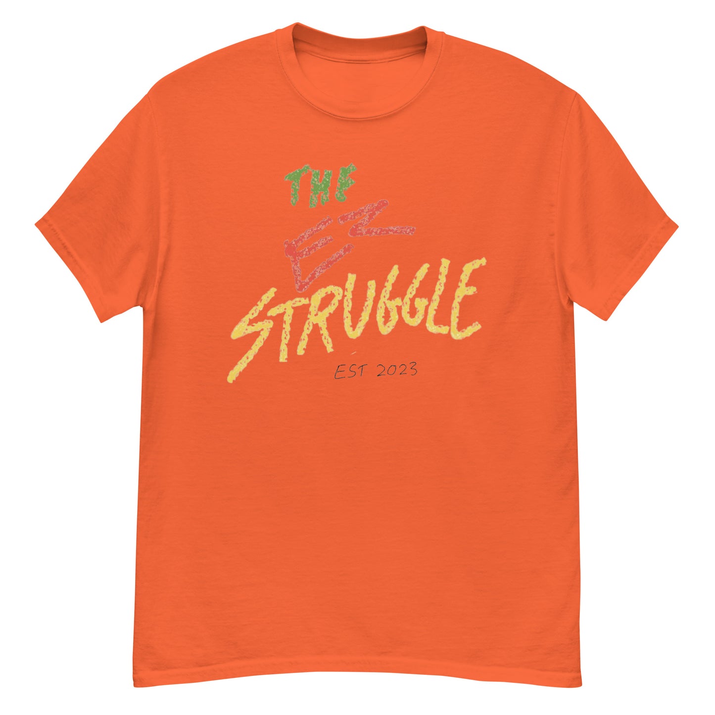 EZ Struggle Podcast Crayon Eater T-shirt