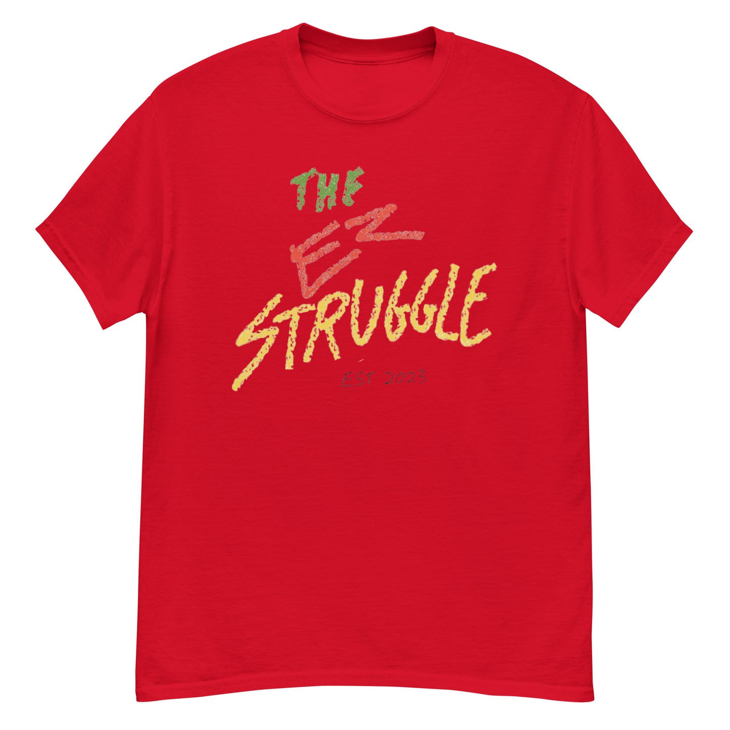 EZ Struggle Podcast Crayon Eater T-shirt